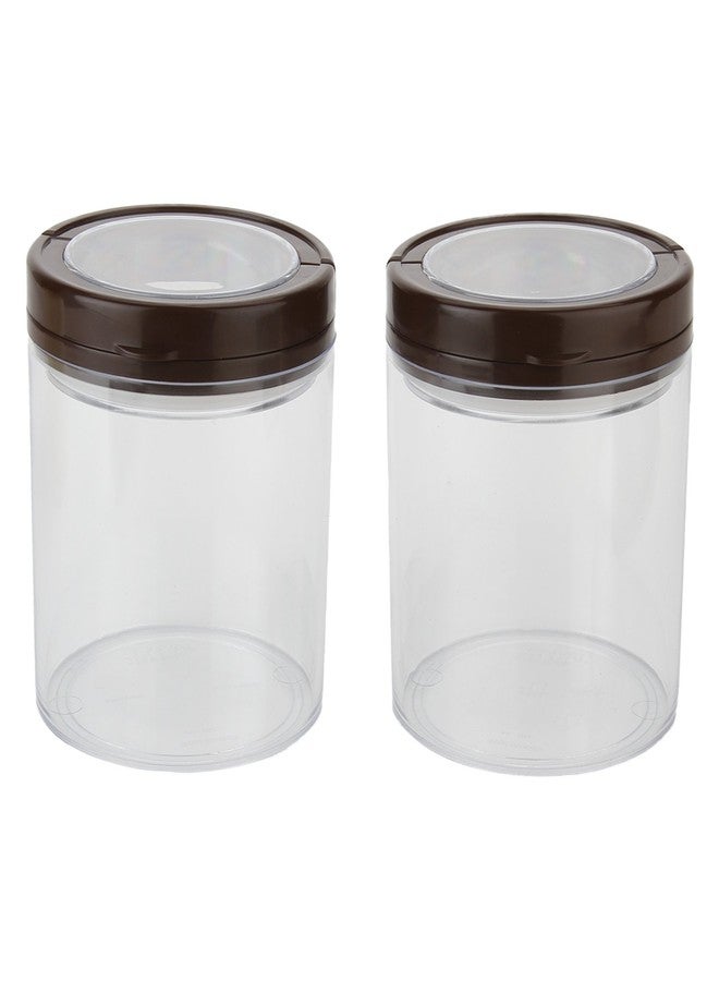 جايبي بلس مجموعة حاويات بلاستيكية من جاي بي بلس سيل إت، سعة 750 مل، طقم من قطعتين، بني - Image 1